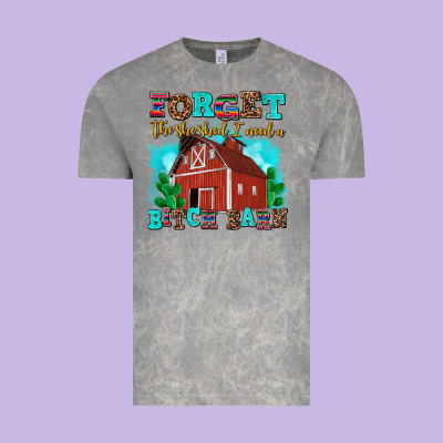 Forget The She Shed I Need A Bitch Barn Vintage Tee Designed By Adodesignshop