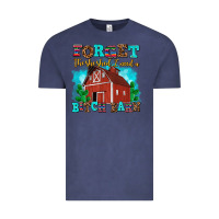 Vintage Denim forget the she shed i need a bitch barn Vintage Tee - AdoDesignShop