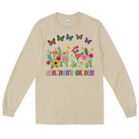Mushroom grandma garden birth month flower Long Sleeve Tee - JahusDesignShop