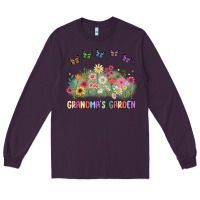 Plum grandma garden birth month flower Long Sleeve Tee - JahusDesignShop