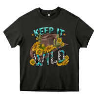 Asphalt keep it wild tbw Heavy Core Tee - texasbilliewilder