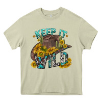 Mossy keep it wild tbw Heavy Core Tee - texasbilliewilder