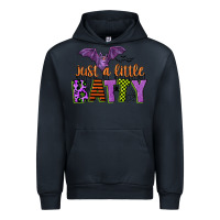 Navy just a little batty Urban Hoodie - CowGirlArtShop