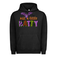 Pigment Black just a little batty Urban Hoodie - CowGirlArtShop