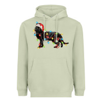 Matcha christmas bombay cat Heavyweight Hoodie - LillyAllenDesigns