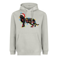 Moon Dust christmas bombay cat Heavyweight Hoodie - LillyAllenDesigns