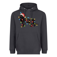 Smoke christmas bombay cat Heavyweight Hoodie - LillyAllenDesigns