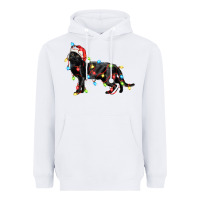 White christmas bombay cat Heavyweight Hoodie - LillyAllenDesigns