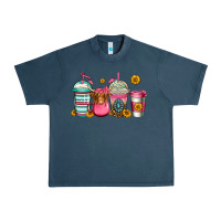 Midnight Navy longhaired cow coffee cups Urban Heavy Tee - Jasminsmagicworld