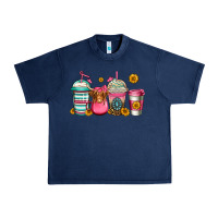 Navy longhaired cow coffee cups Urban Heavy Tee - Jasminsmagicworld