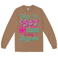 Toasted Coconut made in 1947, 75 years of being awesome kopya Long Sleeve Tee - Jasminsmagicworld