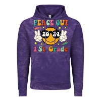 Cloud Purple peace out 2024 1st grade Vintage Hoodie - JahusDesignShop