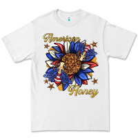 White American honey with bee Premium Tee - texasbilliewilder