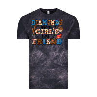 Cloud Black diamonds are a girl's best friend Vintage Tee - AdoDesignShop