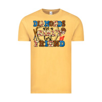 Vintage Mustard diamonds are a girl's best friend Vintage Tee - AdoDesignShop