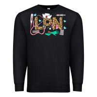 Black LPN Certified Nursing Assistant Premium Sweatshirt - LillyAllenDesigns