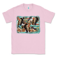 Bubblegum Pink indian western background Classic Tee - AdoDesignShop