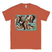Copper indian western background Classic Tee - AdoDesignShop