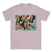 Lilac indian western background Classic Tee - AdoDesignShop