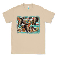 Mushroom indian western background Classic Tee - AdoDesignShop