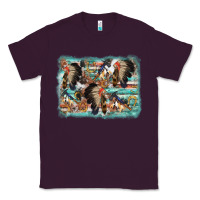Plum indian western background Classic Tee - AdoDesignShop