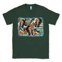 Sports Green indian western background Classic Tee - AdoDesignShop