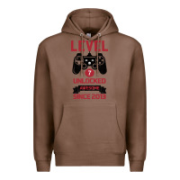 Chestnut Kids Level 7 Unlocked Awesome Since 2013 Premium Hoodie - Bettercallsaul