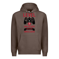 Coffee Kids Level 7 Unlocked Awesome Since 2013 Premium Hoodie - Bettercallsaul