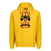 Lemon Kids Level 7 Unlocked Awesome Since 2013 Premium Hoodie - Bettercallsaul