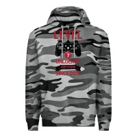 Slate Camo Kids Level 7 Unlocked Awesome Since 2013 Premium Hoodie - Bettercallsaul