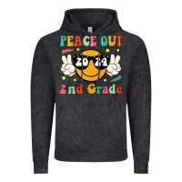 Vintage Black peace out 2024 2nd grade Vintage Hoodie - JahusDesignShop