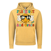 Vintage Mustard peace out 2024 2nd grade Vintage Hoodie - JahusDesignShop