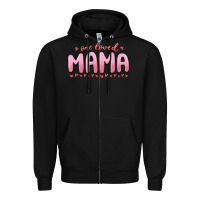 Black one loved mama Zipper Hoodie - MaliasSmallBusiness
