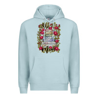Blue Mist she is mom Premium Hoodie - JahusDesignShop
