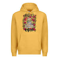 Mustard she is mom Premium Hoodie - JahusDesignShop