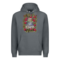 Rock she is mom Premium Hoodie - JahusDesignShop