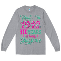 Heather Grey made in 1942, 80 years of being awesome kopya Long Sleeve Tee - Jasminsmagicworld