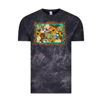 Cloud Black Fall pumpkin Vintage Tee - Artiststas