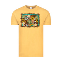 Vintage Mustard Fall pumpkin Vintage Tee - Artiststas