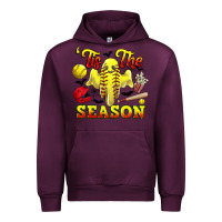 Mauve Wine tis the season softball halloween Urban Hoodie - CowGirlArtShop