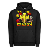 Pigment Black tis the season softball halloween Urban Hoodie - CowGirlArtShop