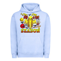 Pigment Grape Ice tis the season softball halloween Urban Hoodie - CowGirlArtShop
