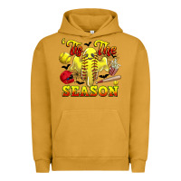 Pigment Peanut Butter tis the season softball halloween Urban Hoodie - CowGirlArtShop