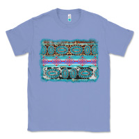 Colony Blue turquoise gemstone background Classic Tee - AdoDesignShop