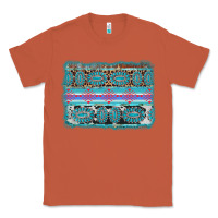 Copper turquoise gemstone background Classic Tee - AdoDesignShop