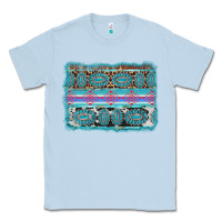 Dusty Blue turquoise gemstone background Classic Tee - AdoDesignShop
