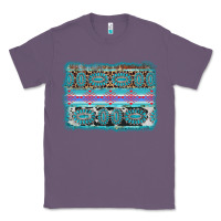 Lavender turquoise gemstone background Classic Tee - AdoDesignShop
