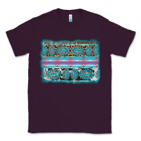 Plum turquoise gemstone background Classic Tee - AdoDesignShop