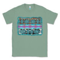 Sage turquoise gemstone background Classic Tee - AdoDesignShop