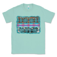 Seafoam turquoise gemstone background Classic Tee - AdoDesignShop